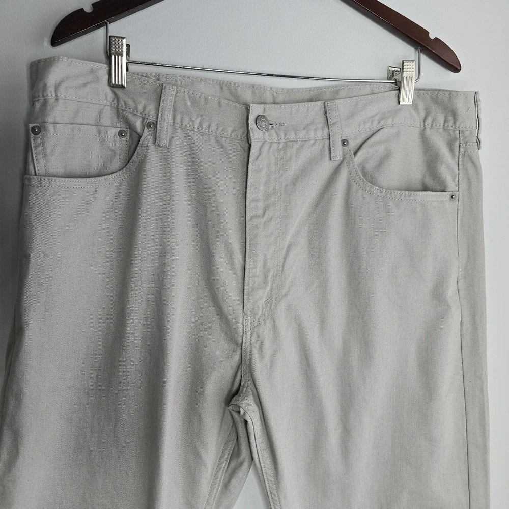 Levi's 505 Mens‎ Jeans Size 38x30 White Gray